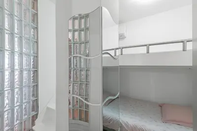 Un ou plusieurs lits dans un hébergement de l'établissement Constellation, exceptional sea view!
