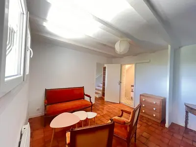 Coin salon dans l'établissement Le paradis d Antibes