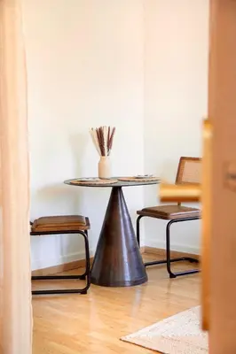 Coin salon dans l'établissement Apartment near Croisette and Cannes festival