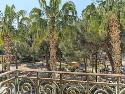 Jardin de l'établissement Family apartment in Juan les Pins