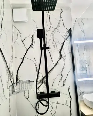 Salle de bains dans l'établissement Cannes 1 bedroom apartment - 20LM3