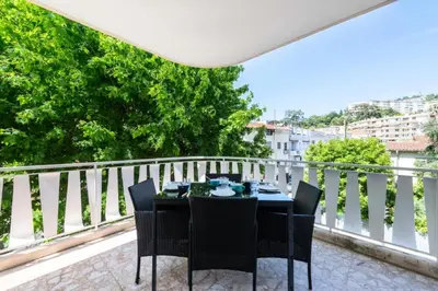 Balcon ou terrasse dans l'établissement Résidence 3p Cosy, 6 Minutes à Pied Des Plages - 3P cosy, 6 minutes à pied des plages MAE-1633