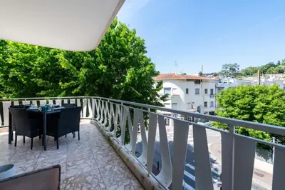 Balcon ou terrasse dans l'établissement Résidence 3p Cosy, 6 Minutes à Pied Des Plages - 3P cosy, 6 minutes à pied des plages MAE-1633