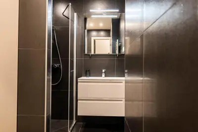 Salle de bains dans l'établissement Résidence 2p Cozy Avec Jardin En Plein Coeur Du Palm Beach - 2P cozy avec jardin en plein coeur du Palm Beach MAE-2403