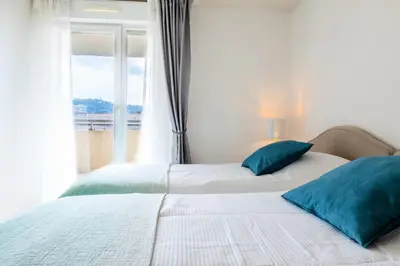 Un ou plusieurs lits dans un hébergement de l'établissement Résidence Rare ! Rooftop 120m² 5min à Pied Du Centre - RARE ! ROOFTOP 120m² 5min à pied du centre MAE-2643