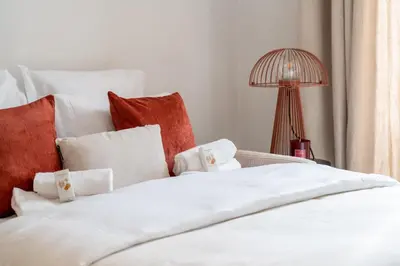 Un ou plusieurs lits dans un hébergement de l'établissement Hyper centre Cannes - 2 pièces avec balcon - 4 couchages