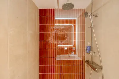 Salle de bains dans l'établissement Exceptional duplex for 5 or 6 guests with sea and market views