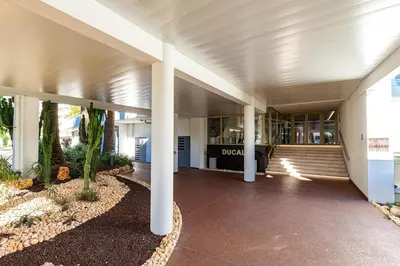 Plan de l'établissement Studio lumineux avec extérieur dans la Marina Baie Des Anges