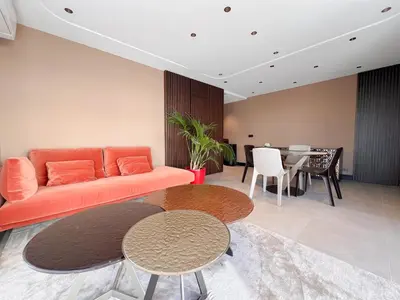 Coin salon dans l'établissement Croisette Luxury