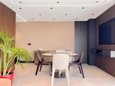 Télévision ou salle de divertissement dans l'établissement Croisette Luxury