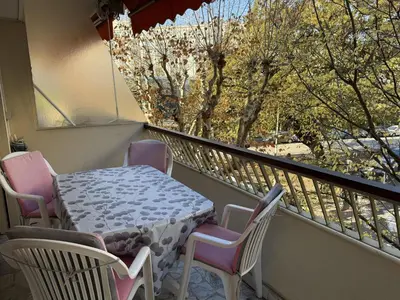 Balcon ou terrasse dans l'établissement Central Studio in Cannes Near The Martinez - 2351