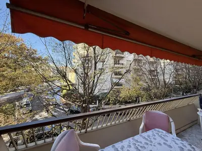 Balcon ou terrasse dans l'établissement Central Studio in Cannes Near The Martinez - 2351