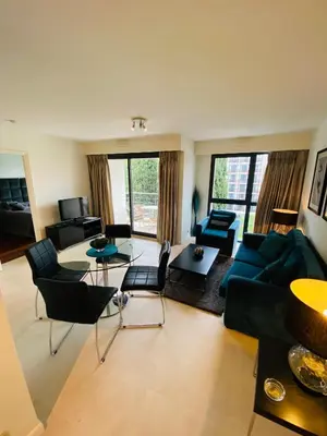 Coin salon dans l'établissement Residence Carlton Riviera