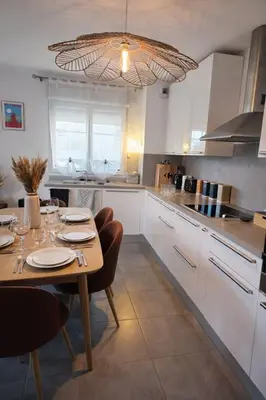 Plan de l'établissement Le Mimosa Prestige - T3, 6P, Terrasse & Parking