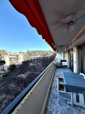 Balcon ou terrasse dans l'établissement T2 derrière le Martinez - Croisette