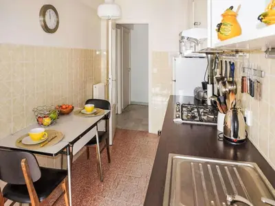 Cuisine ou kitchenette dans l'établissement Apartment Les Jardins de l'Ermitage by Interhome