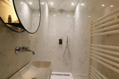 Salle de bains dans l'établissement Pearl Studio by Halldis