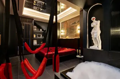 Plan de l'établissement Love Room Pablo - Luxury & Spa Bath