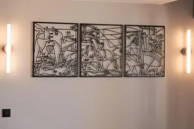 Plan de l'établissement Picasso 1, Duplex 5 people - WiFi - Air conditioning
