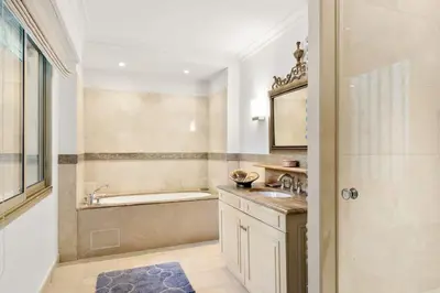 Cuisine ou kitchenette dans l'établissement Villa Eden roc
