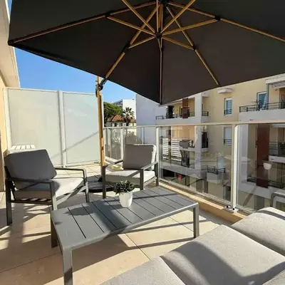 Les Terrasses d'Antibes - 2BR Duplex with Terrace