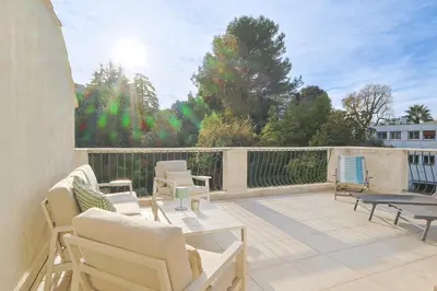 Balcon ou terrasse dans l'établissement 221 Le Bella