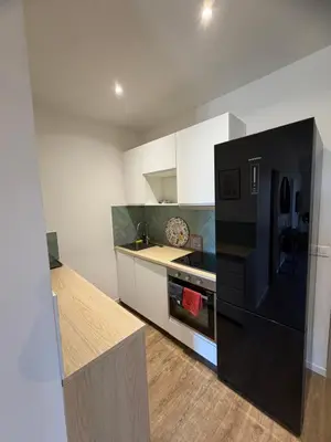 Cuisine ou kitchenette dans l'établissement Elégance du Golfe