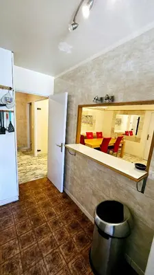 Cuisine ou kitchenette dans l'établissement Appartement 4 pièces, spacieux 8 couchages