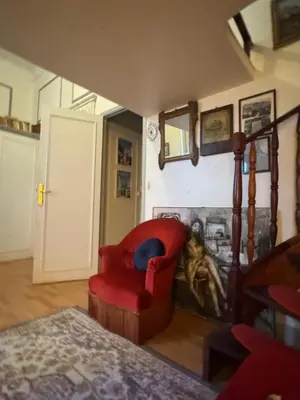 Coin salon dans l'établissement Suite Romantic