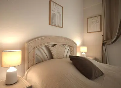 Un ou plusieurs lits dans un hébergement de l'établissement Wiosna- Quiet 1 Bedroom