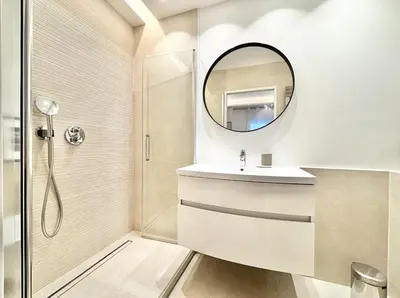 Salle de bains dans l'établissement Cannes 2 bedrooms & 2 bathrooms apartment - 24P2