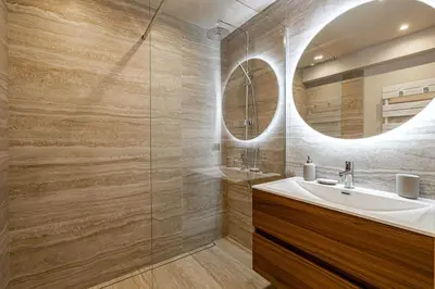 Salle de bains dans l'établissement Apartment for 4people in Martinez
