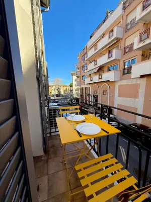 Balcon ou terrasse dans l'établissement Vieil Antibes - 2 personnes