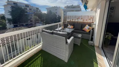 Balcon ou terrasse dans l'établissement Chez Marilyne & Jean Baptise