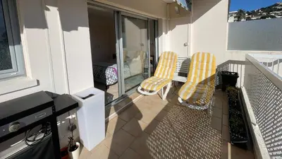 Balcon ou terrasse dans l'établissement Chez Marilyne & Jean Baptise