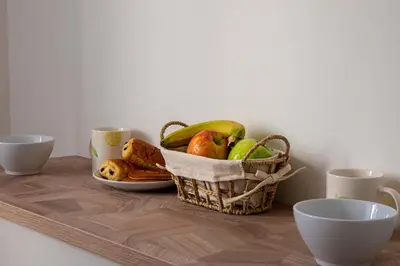 Nourriture dans l'appartement ou à proximité