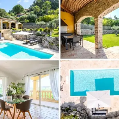 Villa Biot - Breathtaking views and an enchanting setting