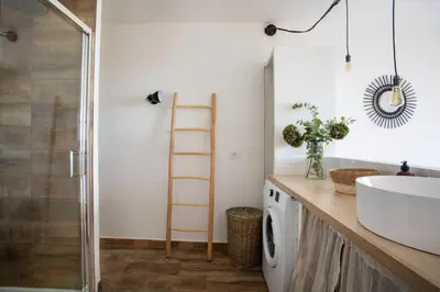 Salle de bains dans l'établissement Vue mer, terrasse et parking privé
