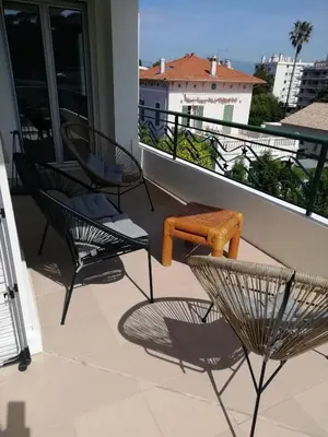 Balcon ou terrasse dans l'établissement Résidence Stella Maris