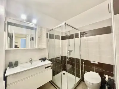 Salle de bains dans l'établissement Arènes by Welcome to Cannes