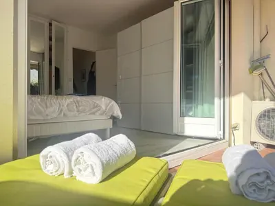 Plan de l'établissement Superior Apartment on first floor with Sea View
