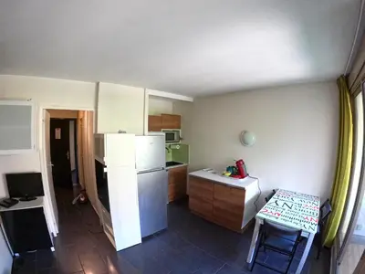 Cuisine ou kitchenette dans l'établissement Studio Mediterraneo