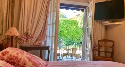 Un ou plusieurs lits dans un hébergement de l'établissement Villa l'Air du temps