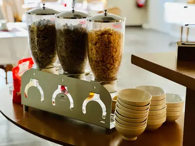 Nourriture dans l'hôtel ou à proximité