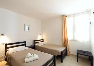 Un ou plusieurs lits dans un hébergement de l'établissement Viva Riviera 2 Bedrooms 2 Bathrooms Rue Florian