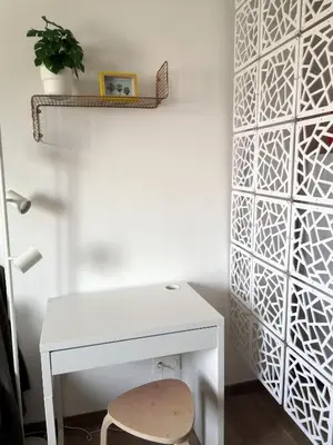 Plan de l'établissement spacieux logement vieil antibes climatisé 5 minutes plages