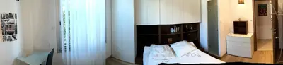 Un ou plusieurs lits dans un hébergement de l'établissement Appartement Cannes sur Croisette