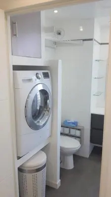 Salle de bains dans l'établissement Studio Villa Emilie