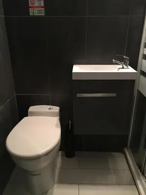 Salle de bains dans l'établissement Studio Croisette Cannes