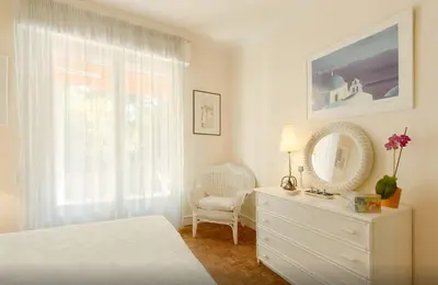 Un ou plusieurs lits dans un hébergement de l'établissement Cannes Film Festival Beach Apartment
